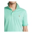 thumbnail image 3 of Polo Ralph Lauren Mens Green Heather Short Sleeve Classic Fit Polo L, 3 of 3