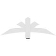 thumbnail image 4 of 48"W x 16"H x 2"D x 4"F, 8/12 Pitch, Davenport Architectural Grade PVC Gable Bracket, 4 of 8