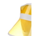 thumbnail image 3 of Dewadbow Summer Sun Visor Casual Hat Clear Plastic Adult Sunscreen Cap, 3 of 6
