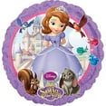 thumbnail image 3 of Anagram Sofia the First Birthday Party Supplies 6pc Balloon Bouquet Decorations, 3 of 6