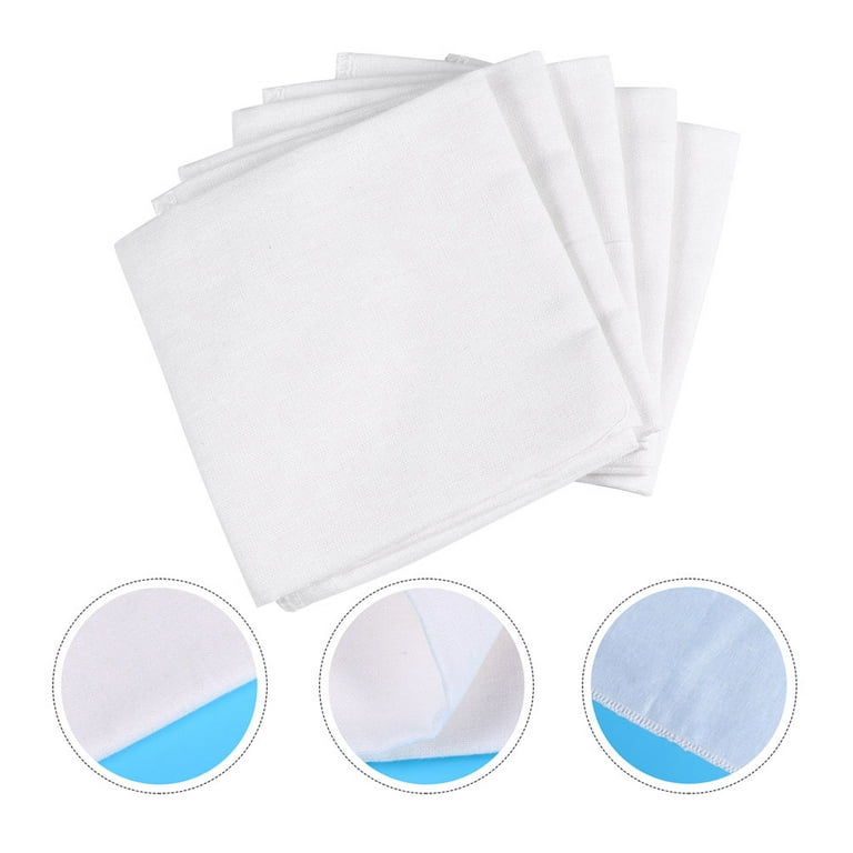 1pcs Large White Cotton Gauze Cheesecloth Fabric Reusable Muslin Cloth for  Straining, Cooking, Tofu ,Cheesemaking, Baking - AliExpress