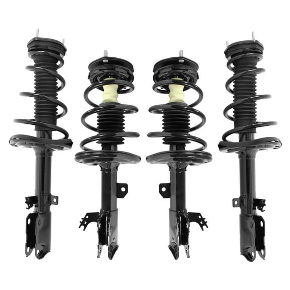 Unity Automotive Front & Rear Complete Strut Assembly Kit Fits 2012-2017 Toyota Camry, 4-11693-15073-001