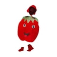 thumbnail image 4 of Disfraz de frutas para niños, precioso vestido elegante para niños y niñas, traje decorativo sin cordones Manzana, 4 of 9