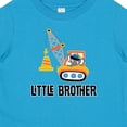 thumbnail image 4 of Inktastic Little Brother Construction Truck Boys Boys Baby T-Shirt, 4 of 5