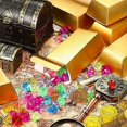 thumbnail image 5 of 6pcs Gold Bars Candy Chocolate Gift Boxs Children s Boys Girls Birthday Anniversary Celebration Decoration Party Shower Supplies, 5 of 5