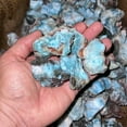 thumbnail image 2 of Larimar Rough 1 LB. For Rock Tumbler, Jewelry, and Decoration! High Quality!, 2 of 4