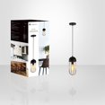 thumbnail image 3 of Xtricity - Pendant Light, 5.1 '' Width, From Eden Collection, Black, 3 of 3
