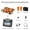 S156 Black, variant on RC Drone with 4.92in Screen Remote, UHD Dual Camera, Brushless Motor, Optical Flow Hover, 360 ° Propeller Guard, 50X Zoom, LED, 2 Batteries, Quadcopter for Beginners (Orange)