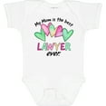 thumbnail image 3 of Inktastic My Mom is the Best Lawyer Ever Boys or Girls Baby Bodysuit, 3 of 5