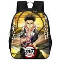 thumbnail image 1 of Demon Slayer Backpack Demon Slayer: Kimetsu no Yaiba Pillar Training Edition Student Backpack Large Capacity College Style Backpack, 1 of 1