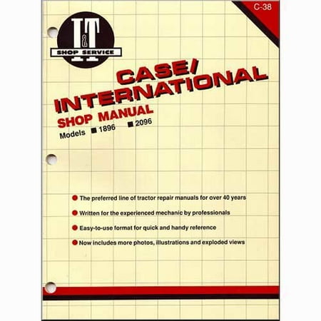 I&t Shop Manual Case - I&T Shop Manual , New, Case IH, Case