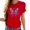 Red, variant on Sexlip Breast Cancer Shirts for Women Breast Cancer Awareness Shirt Cancer Care Gifts Short Sleeve Tee Top Pink XXXL