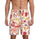 thumbnail image 1 of Fotbe Firefighter Icons Pantalones Cortos de Pijama para Hombre, Ropa de Dormir, Pantalones de Pijama Cortos para Hombre-XX-Large, 1 of 6