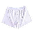 thumbnail image 3 of EchfiProm Underwear for Men Boxers Cotton White Comfortable Breathable 2XL Underpants, 3 of 4