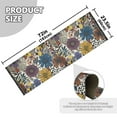 thumbnail image 5 of Yayeee Runner Rug for Bedroom 2'x6' Machine Washable Hallway Non Slip Mat, Blue Flowers, 5 of 8