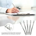 thumbnail image 4 of 5pcs Lea Leaf Leaf 3 anillos ANIFICACIONES Combs Combs Notebook Planner Accesorios vinculantes, 4 of 6