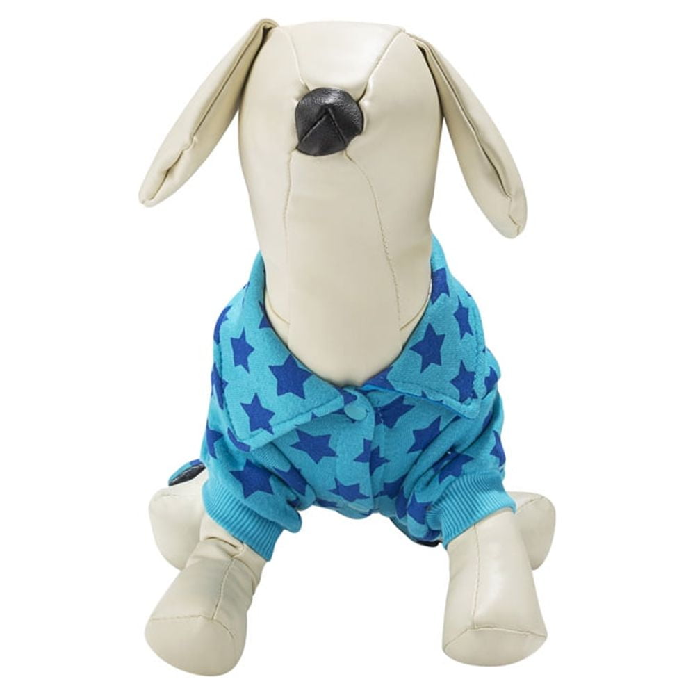 CUECUEPET Cotton Denim Overall Suspenders Suit Single Piece Easy to put on for Boy or Girl Dogs or Puppies [Multiple Sizes Available]