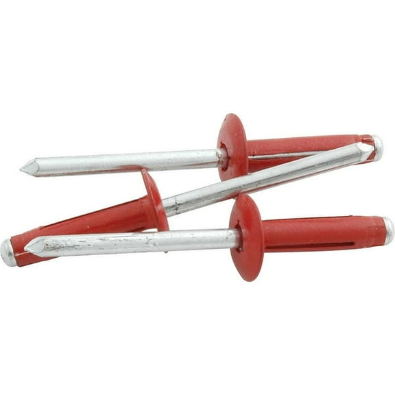 Allstar Performance Md Hd Rivet 250Pk Red Flange Type Alum Mandrel