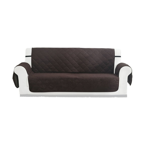 OAVQHLG3B Reversible Couch Cover For Cushion Couch Sofa Cover For Dogs Water Resistants Furniture Protector Cover With Foam Sticks Elastic Straps For Pet Cats