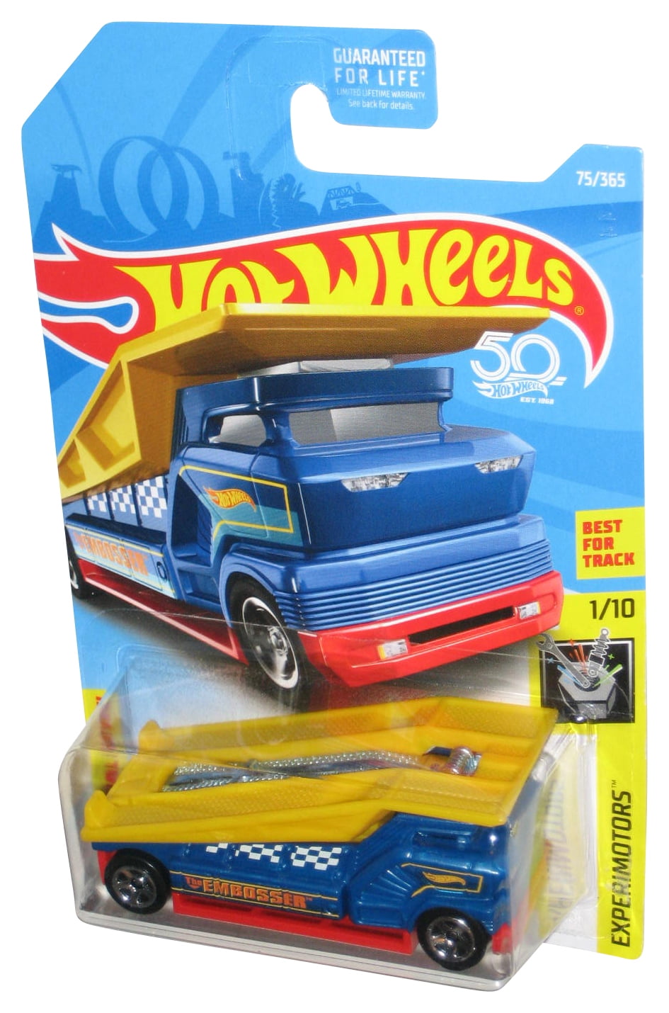 Hot Wheels HW Hot Trucks 6/10 (2019) Red 2-Tuff Toy 28/250