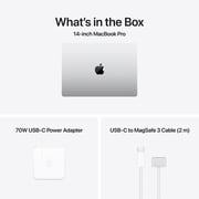 Apple CTO MacBook Pro 14 with M5 Max 18 core CPU, 40 core GPU, 128GB Memory, 2TB SSD, 96W USB-C, Standard (Silver)