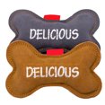 thumbnail image 4 of Dog Squeaky Toy Interactive Cartoon Bone Dog Chew Toy Bone Dog Bite Toy, 4 of 10