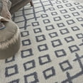 thumbnail image 6 of Nourison Moroccan Shag Bohemian White 7'10" x 10'6" Area Rug, (8' x 11'), 6 of 8