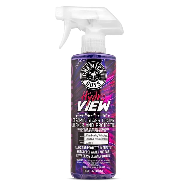 Limpiador de Vidrios Chemical Guys HydroView Cerámico 473 ml