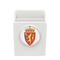 thumbnail image 1 of svalbard eu national emblem desk pencil holder cup pen organizer, 1 of 4