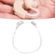 thumbnail image 3 of Clip para Audífonos Cordón para Evitar la Pérdida Elegante Soporte para Amplificador Auditivo Cuerda Blanca Cordón de Moda Flexible Ajustable Clip para Audífonos ANGGREK Otros, 3 of 8