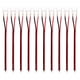 thumbnail image 1 of Uxcell Paquete de 10 Conectores de Tira de Luz LED de 2 Pines de 10mm para Tiras de Luz LED de Color Único COB 2835 3528 [Rojo Negro], 1 of 6