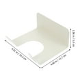 thumbnail image 2 of Soporte de pared para secador de pelo sin perforaciones para baño, 2 of 6