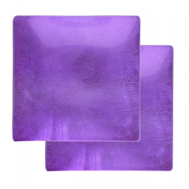 Creative Gifts International 807343 Condi Plats Paire de Violette