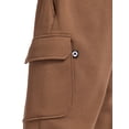 thumbnail image 5 of Airwalk Men's & Big Men's Fleece Cargo Pant, Sizes XS-3XL, 5 of 6