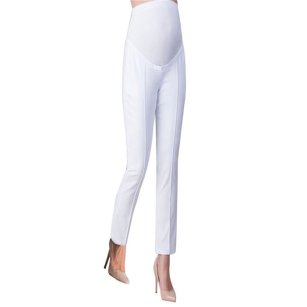 Beqeuewll Beqeuewll Adjustable High Stretch Maternity Pants Casual Suit Pants Walmart Com Walmart Com