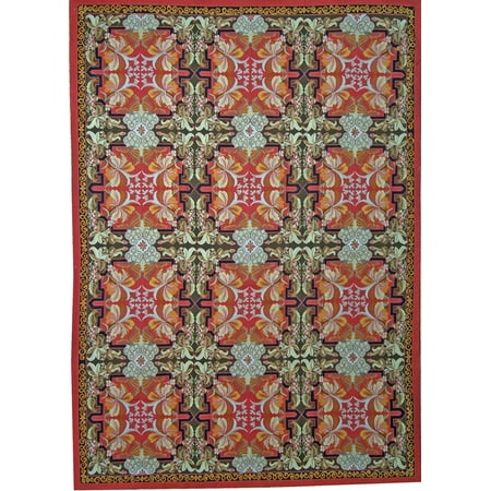 Aubusson Area - Pasargad Aubusson Hand-Woven New Zealand Wool Area Rug