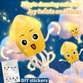 thumbnail image 4 of Gmdisc Electric Dancing Octopus Baby Toy, Automatic Obstacle Avoidance Squid Toy with LED&Music, DIY Expressions, Christmas Toys Gifts for Kids, 4 of 10