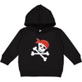 thumbnail image 2 of Inktastic Pirate Skull and Crossbones Toddler Hoodie, 2 of 4
