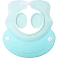 thumbnail image 1 of Baby Shower Hat,Baby Shower Visor Bath Adjustable Child Swim Cap Shower Children's Ear Protection Eyes Anti Shampoo Blue, 1 of 5