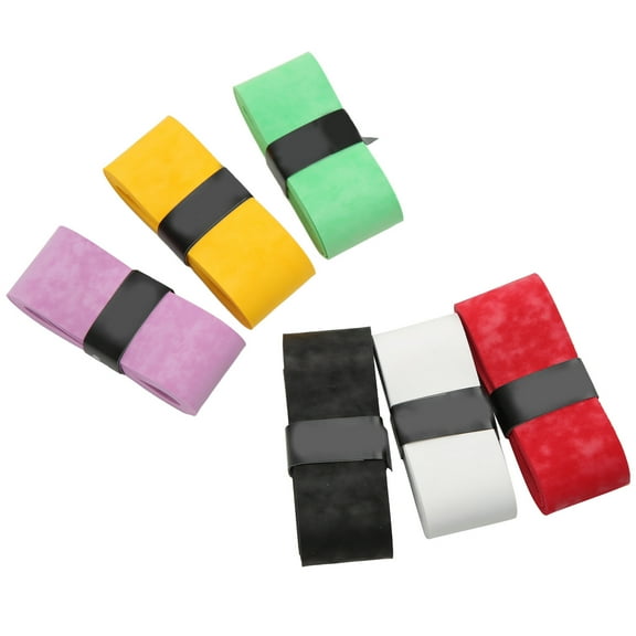 Knifun Badminton Racket Hand Glue,6pcs/set Multicolor Viscous Tennis Overgrips Anti Skid Badminton Racket Hand Glue For Sports,Squash Rackets Over Grips