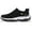 Black, variant on MAWCLOS Mens Flats Slip On Running Shoe Breathable Slip-Resistant Hiking Shoes Flat Driving Loafers Black 10