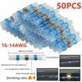 thumbnail image 2 of 50/100PCS Solder Seal Sleeve Heat Shrink Butt Wire Connectors Terminals Waterproof, 2 of 6