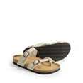 thumbnail image 5 of DREAM PAIRS Women's Casual Slide Sandals Cork Footbed with Adjustable Straps and Arch Support Flats, 5 of 6