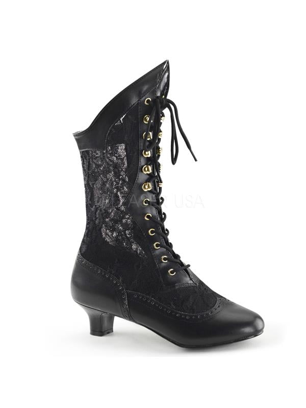DAME115/B/PU Funtasma Women's Boots BLACK Size: 11 DAME115/B/PU Funtasma Women's Boots BLACK Size: 11