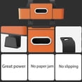 thumbnail image 6 of Car Organizers and Storage Box Behind Seat, 3-in-1 Backseat Car Organizer with Dual Cup Holders, Multifunction Back Seat Storage Box, Waterproof for Daily Driving and Travel (Orange), 6 of 7