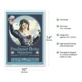 thumbnail image 2 of Paulaner-Bräu Beer - Munich Germany - Vintage Advertising Poster c.1890s - Master Art Print 10in x 14in, 2 of 4