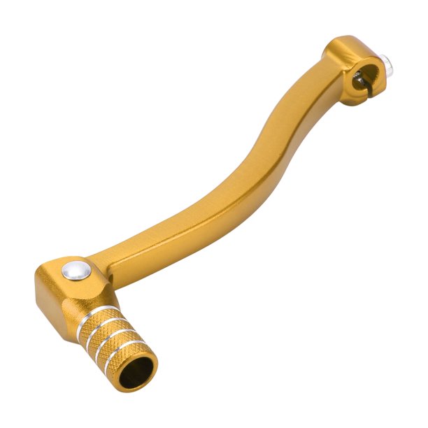 Palanca de cambio de motocicleta plegable para Kayo T6, aleación de aluminio, palanca de cambio dorada, cabeza dorada