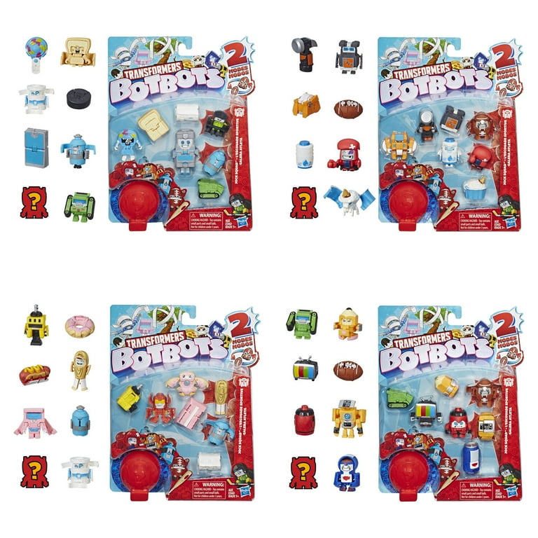 Transformers Botbots Series 1 Jock Squad 8-packs - Complete Bundle of 4 Transformers Botbots Series 1 Jock Squad 8-packs - Complete Bundle of 4