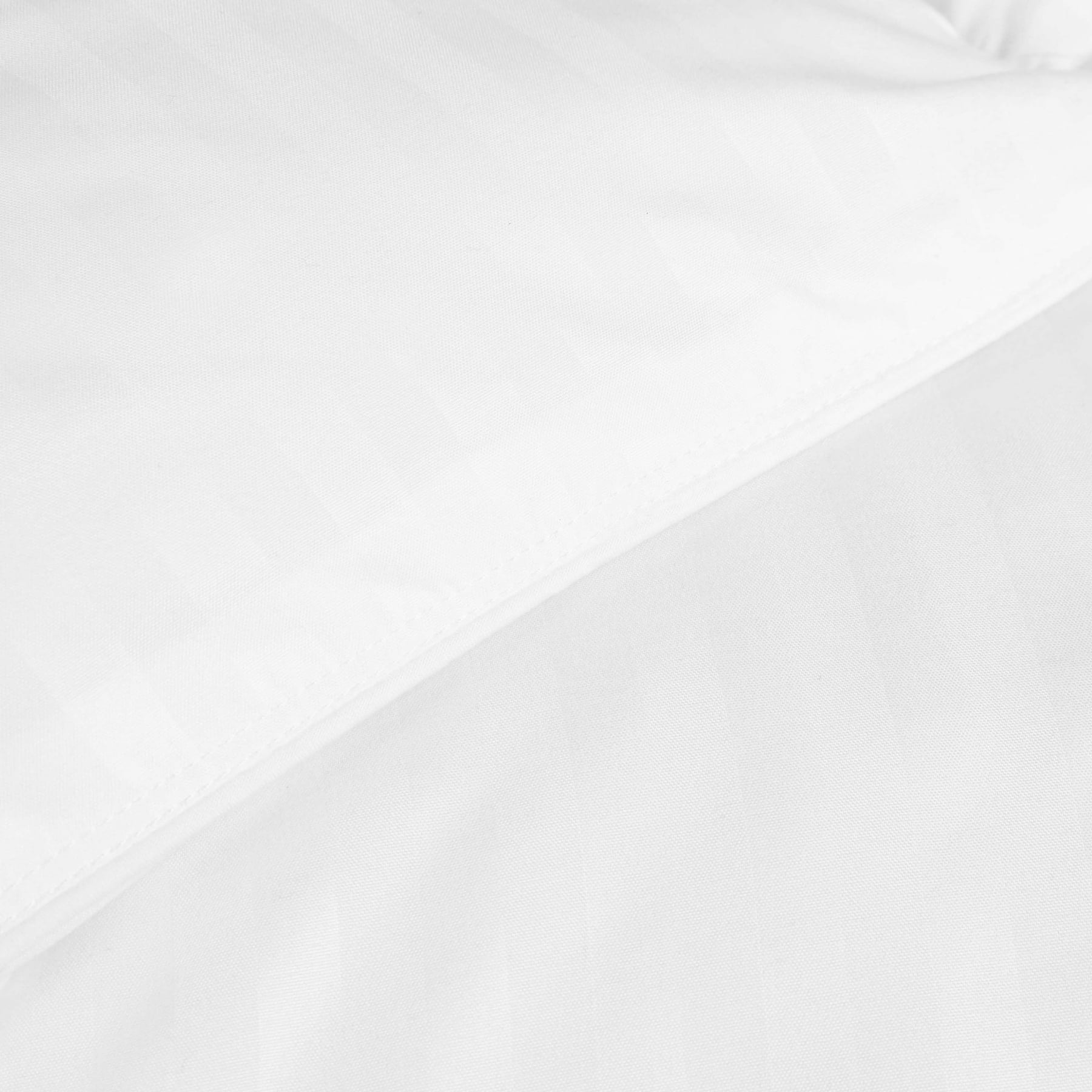 Superior Striped Down Alternative Comforter, Twin XL, White