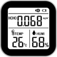 thumbnail image 1 of Professional Indoor Air Indoor Formaldehyde Temperature Humidity Air Tester With Alarm, 1 of 7